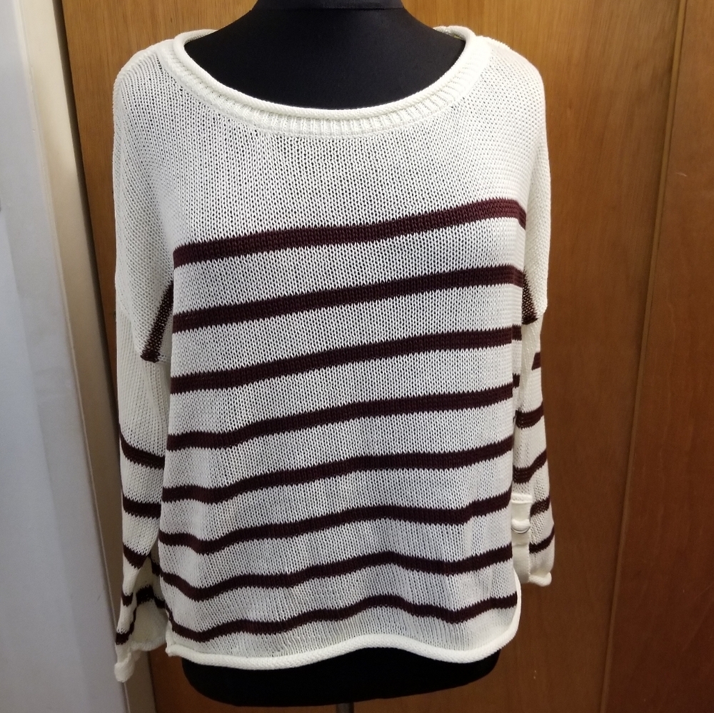 🍂Forever 21+ Striped Sweater